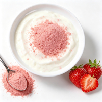 Poudre d'extrait de fraise en vrac pour la vente en gros, poudre de fraise en vrac pour les boissons