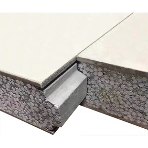Panel sándwich de cemento EPS ignífugo, tablero de partición de pared ligero, <span class=keywords><strong>aislamiento</strong></span> térmico y <span class=keywords><strong>aislamiento</strong></span> acústico, Material para techos - Product Image 2