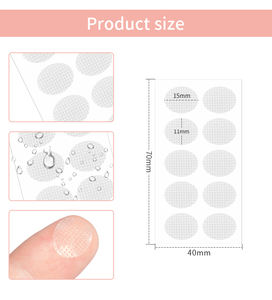 स्पष्ट भारी इयररिंग धारक हाइड्रोकोलाइड कान लोब समर्थन पैच सौंदर्य और व्यक्तिगत देखभाल उत्पाद - Product Image 2