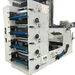 Macchina da stampa completamente automatica del rotolo di carta della macchina da stampa del ventilatore della tazza di carta Flexo di 850mm