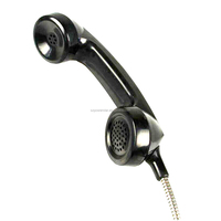 Combiné téléphonique filaire extérieur personnalisé Powerstar avec protection auditive en ABS pour usage en campus, fabriqué en Chine