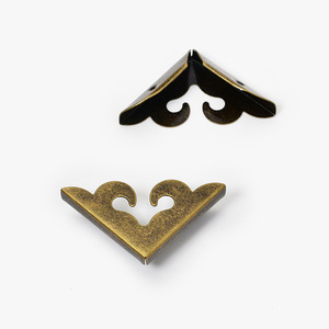 Metal Book <b>Corner</b> <b>Protectors</b> Antique Bronze Durable For Photo Albums And Menus Rectangle Shape Hardware Accessory - Product Image 3
