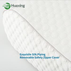 Funda de almohada de enfriamiento extraíble transpirable almohadas de espuma de memoria curvada almohada de cama para dormir - Product Image 3
