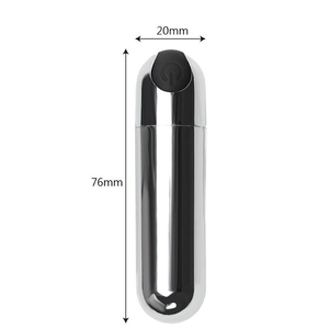 Vibrateur OEM Bullet, stimulateur de mamelons, rechargeable par USB, 100% étanche, en silicone, pour les voyages - Product Image 1