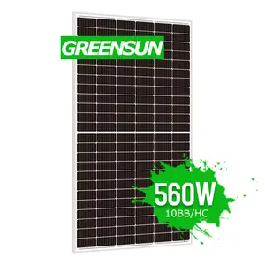 Fotovoltaico Panel 500W 550W Solar Piring PERC Modul PV 5BB Fotovoltaik Panel