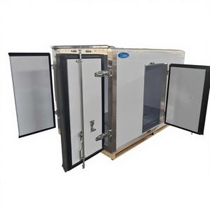 Boîte réfrigérée écumante intégrée mise sur le <span class=keywords><strong>congélateur</strong></span> de chambre froide de van de camion avec la serrure d'acier inoxydable - Product Image 4