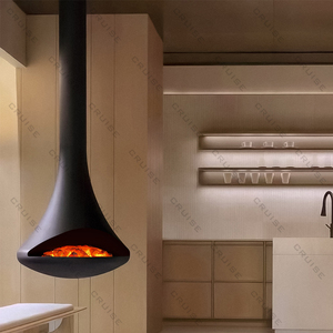 Chimenea Suspendida de <span class=keywords><strong>Bioetanol</strong></span> sin Humo para Decoración de Interiores de Estilo Popular CRUISE 2025, Chimenea Colgante de 90 cm - Product Image 2