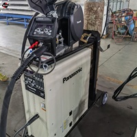 Machine à souder YD-350/500FD3, soudeuse numérique à impulsions MIG tout-en-un avec chariot et réservoir d'eau, 60-500A