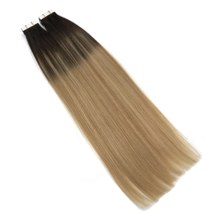 Jasmine Beauty Wholesale European <b>Russian</b> Mongolian Tape in Hair Extensions, Double Drawn Full Cuticle Remy Tape Ins Human Hair - Product Image 5