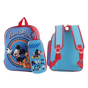 Borse personalizzate dello zaino della scuola dei bambini del fumetto dei bambini all'ingrosso dello zaino 3D dei marchi di modo - Product Image 3