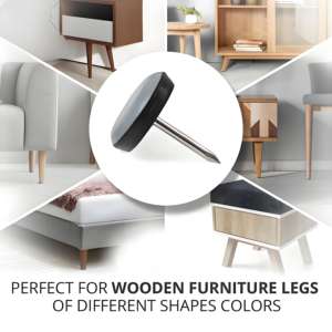Clou sur meubles curseurs chaise glisse Premium chaise jambe protecteurs de sol glisser sans effort avec jambières qui protègent votre sol - Product Image 3
