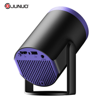 Projecteur de poche JUNUO TURN1 720P Smart Android 14 Wifi 6 Proyector pour cinéma maison, éducation, mini projecteur