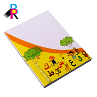 Livres éducatifs numériques d'écriture de l'alphabet, livre d'exercices d'apprentissage de l'arabe personnalisé pour enfants