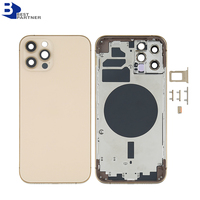 Boîtier Arrière en Verre en Gros pour iPhone 11 12 Mini 13 Pro Max 14 15, Coque Batterie Arrière pour iPhone 5 6 6s 7 8 Plus X Xr