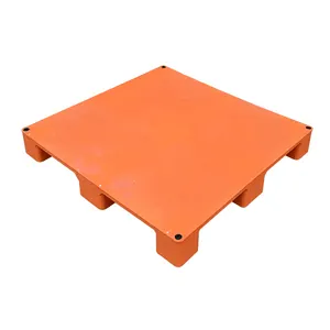 Mới Tùy Chỉnh Màu Sắc Euro 1150*1150 4 Cách Nhiệm Vụ Nặng Nề Tái Chế HDPE Nhựa Bán Composite Pallet Với Môi An Toàn