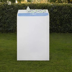 Enveloppe de poche C5 blanche 6x9 sécurisée certifiée PEFC pour les affaires Option d'impression secrète personnalisée - Product Image 1