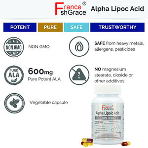 Keluaran baru suplemen diet asam lipoat Alfa 120 kapsul menjaga energi dan dukungan antioksidan untuk pria dan wanita - Product Image 4