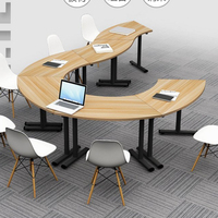 Négociation Luxe Grande Table Et Chaises Salle De Réunion Table De Conférence Mobilier De Bureau Bureau De Formation