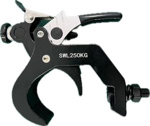 Gancio Pieghevole a 360° per Luci da Palco, Diametro Esterno 35-60mm, per <span class=keywords><strong>Club</strong></span> DJ - Product Image 1