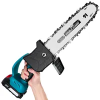 Mini Cordless Electric Chainsaw, Battery Powered