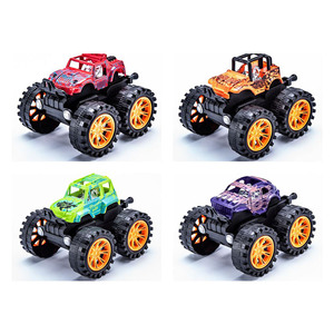 Stunt xoay quán tính chống rơi chống mài mòn máy xúc quân sự xe tải trẻ em Đồ chơi xe hơi Hộp quà tặng - Product Image 2