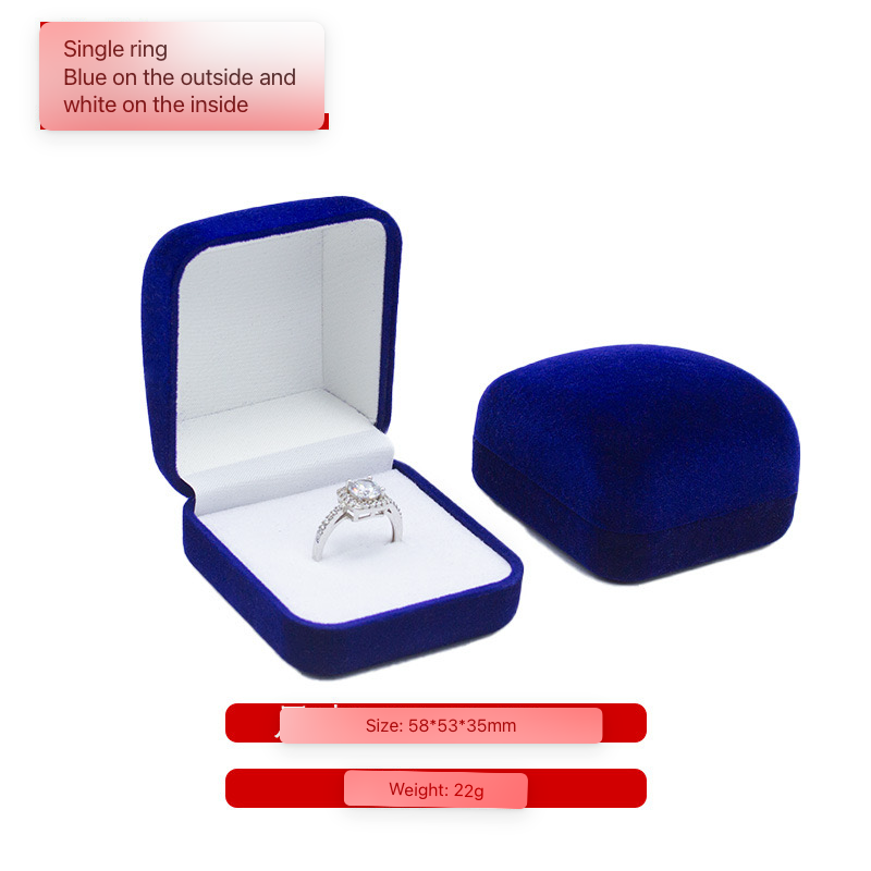 Bleu à l'extérieur et blanc à l'intérieur