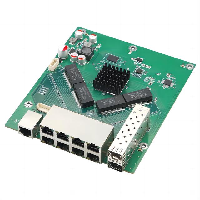 Industrial Managed Ethernet Switch PCB Network Gigabit POE Switch Board 8 port POE 1000Mbps 2/4/6/8 port ethernet switch pcb