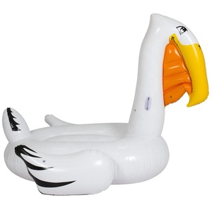 พองPelicanรูปสระว่ายน้ำไรเดอร์สัตว์สระว่ายน้ำลอยรถเด็กของเล่นสำหรับเด็กผู้ใหญ่ - Product Image 5