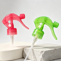 Mini distributeur de liquide étanche, couleur personnalisée, pulvérisateur à gâchette 24 28 410 avec bouteille en PET
