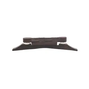 Pont de mandoline en bois de palissandre à prix de gros, pièces de mandoline, hauteur réglable, pont inférieur en bois technique pour mandoline - Product Image 1