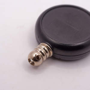 Porte-clés télescopique de haute qualité avec boucle facile à tirer, câble en acier haute résistance, matériau ABS antivol, Taiwan - Product Image 5