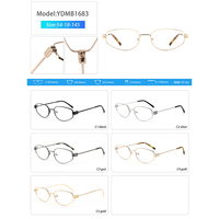 Gafas Ópticas Metálicas Ovaladas Pequeñas Retro de Venta Caliente, Montura Delgada, con Protección Anti Luz Azul para Uso Diario y Profesional