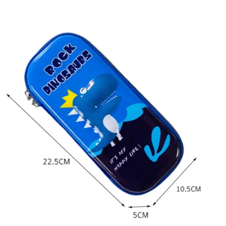 귀여운 학생 만화 편지지 상자 EVA 사용자 정의 로고 3D 안티 드롭 연필 케이스