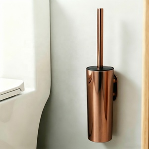 Accessoire de salle de bain moderne mural <span class=keywords><strong>mat</strong></span> <span class=keywords><strong>WC</strong></span> <span class=keywords><strong>brosse</strong></span> de toilette propre avec support porte-<span class=keywords><strong>brosse</strong></span> de toilette <span class=keywords><strong>suspendu</strong></span> pour salle de bain - Product Image 5
