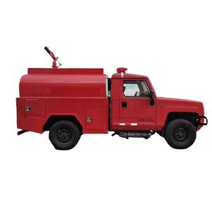 Baic Warriors 4x4 2 toneladas Chasis resistente Camión tanque de Bomberos de emergencia Rosa 2000 litros Tracción en todas las ruedas Tanque de agua Camión de bomberos - Product Image 4