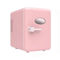 Mini réfrigérateur de voiture 4L réfrigérateur de voyage Portable 12V AC/DC alimenté refroidisseur de chaleur froide et boîte de chauffage maison bureau congélateur de voiture