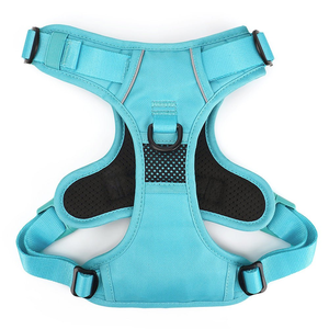 Henshine Nouveau design Personnalisation de la couleur de la lumière Réflexion Oxford douce disponible la nuit <span class=keywords><strong>Harnais</strong></span> extérieur pour chien - Product Image 3