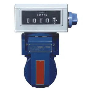 Gas Station SM series Positive Displacement Vane Meter Satam Digital Display Meter