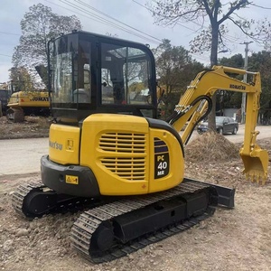 Mini-excavatrice Komatsu PC45mr d'origine japonaise, petite machine Komatsu d'occasion - Product Image 1