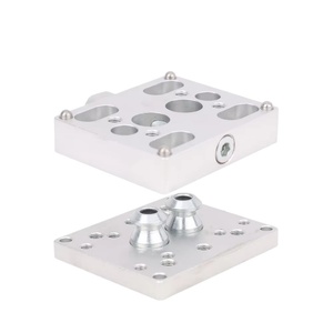 Industrial Robot Accessory CNC 3240 Manual Workholding <b>Clamp</b> Pneumatic Cylinder Easy Installation Push Pull Mount for Gripper - Product Image 1