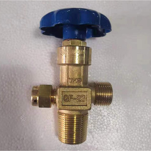 Stock direct d'usine de vannes de bouteilles d'oxygène QF-23 et QF-6, de vannes de réduction de pression et de vannes de bouteilles de dioxyde de carbone - Product Image 1
