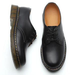 Chaussures basses sportives en maille respirante et imperméable en cuir de vachette à bout rond et lacets, antidérapantes, pour hommes et femmes, collection automne, décontractées et de loisirs - Product Image 4