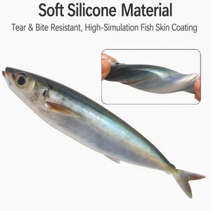 Appât de pêche artificiel pour la pêche en eau douce, gros appât - Product Image 1