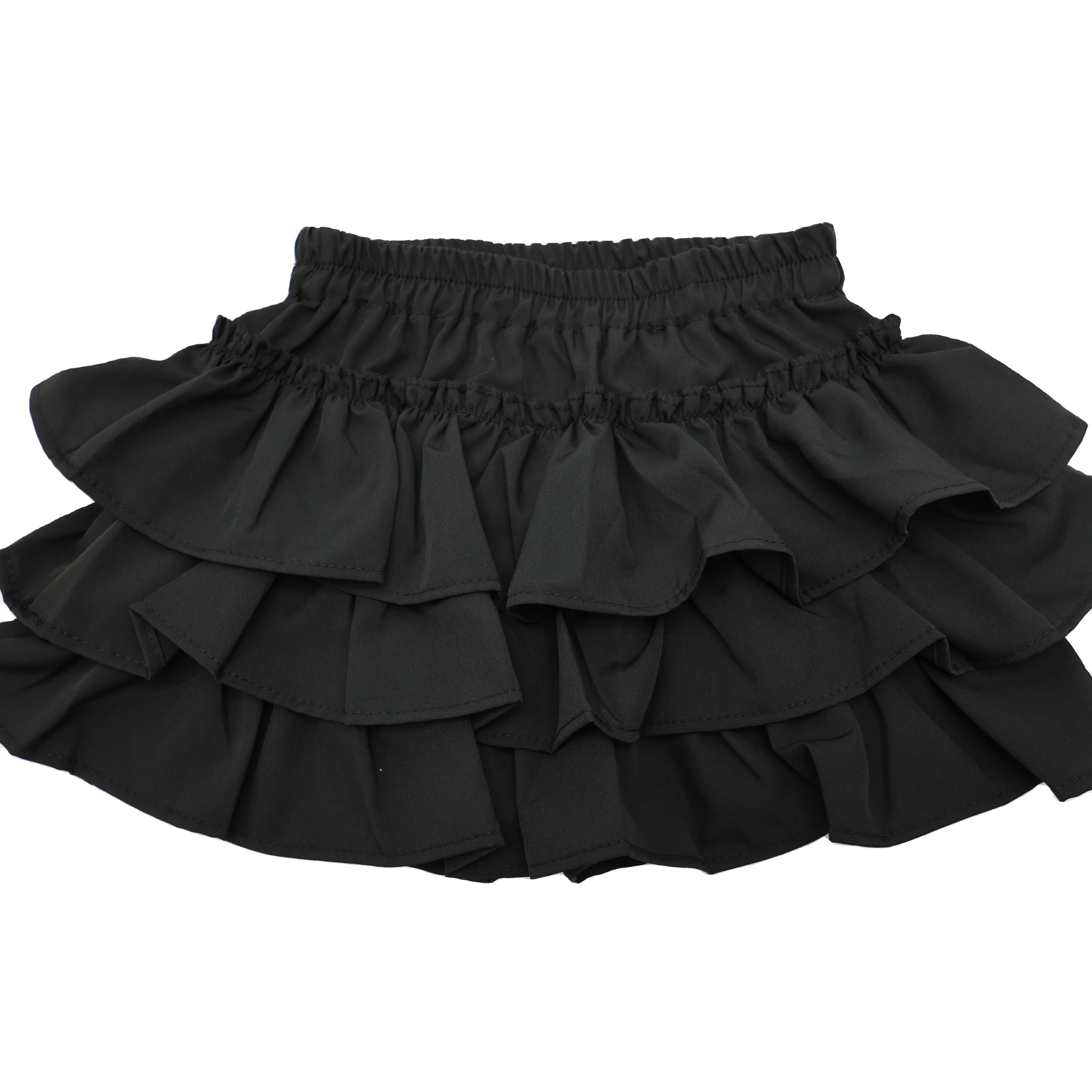 2025 Style White Pleated Skirt for Kids Sweet Tutu Skirts