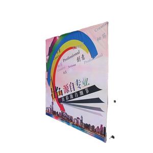 ตาข่ายป้ายโฆษณาแบบพับได้พิมพ์โลโก้สินค้าสีสำหรับงานเทศกาลงานเฉลิมฉลองงานแต่งงาน - Product Image 3