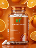Capsules de L-thréonate de magnésium naturel OEM, haute absorption, améliore l'immunité, suppléments cérébraux pour adultes, 60 unités