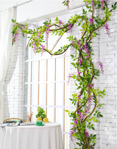 Mori mô phỏng cây xanh treo tường và trần hoa nho mây cành cây trang trí cho ngày Valentine - Product Image 6