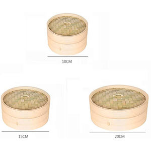 Newell cucina asiatica cinese gnocco professionale Bamboo <span class=keywords><strong>Steamer</strong></span> di grandi dimensioni per pollo intero - Product Image 4