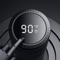 Bouteille isotherme intelligente en acier inoxydable, avec écran LED, thermos, avec Logo personnalisé, isolation sous vide