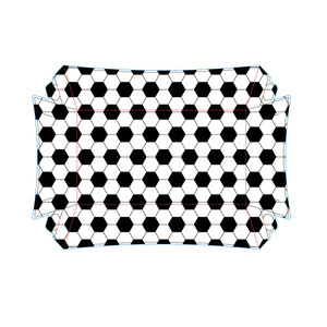 DAMAI Plateaux de fête en papier en forme de bateau pour football, basketball et football américain, pour poulet frit et hamburgers - Product Image 4